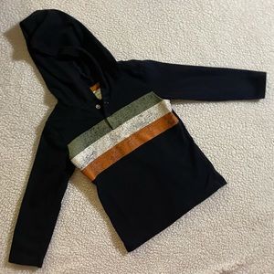 5 for $20-PL Baby long sleeved cotton striped hoodie-Size 18 mo-EUC